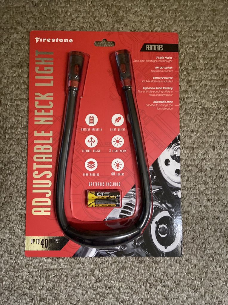 New Firestone Adjustable Neck Light