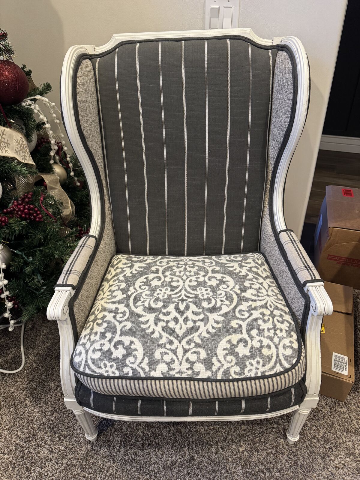 2 Patchwork Vintage Chairs