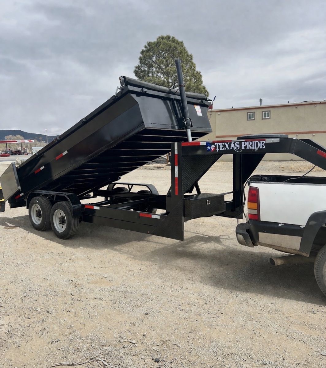 2023 Texas Pride Dump Trailer