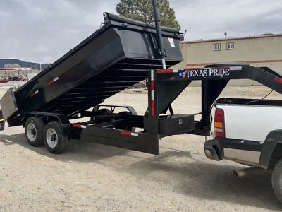 2023 Texas Pride Dump Trailer