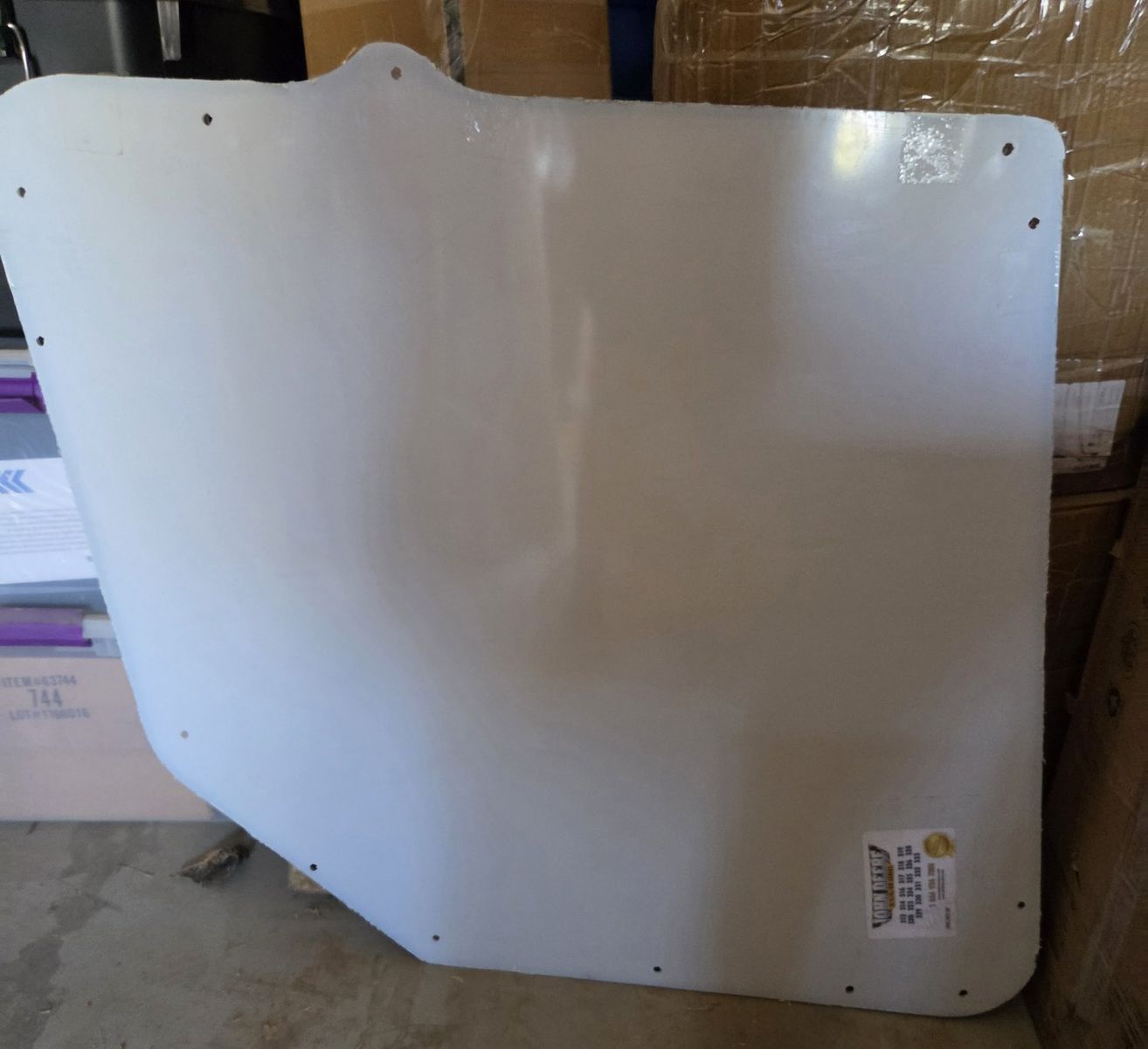 John Deere Side Window Panels designed by Skid Steer Doors of North America. left and right panels.