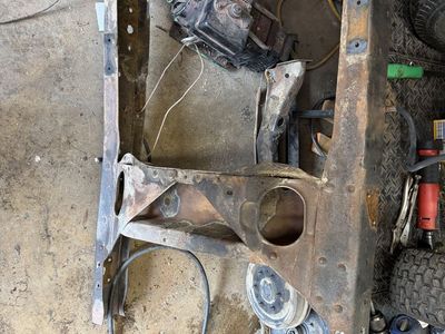 Free 1957 Chevy 1/2 ton engine X Member