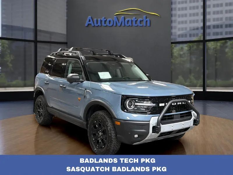 2025 Ford Bronco Sport Badlands — rebuilt & branded title, 26% below market
