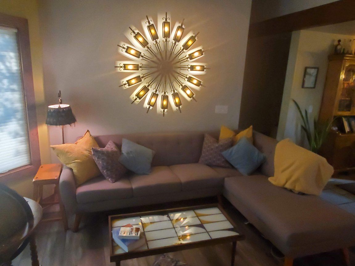 Mid-century modern style coffee table
