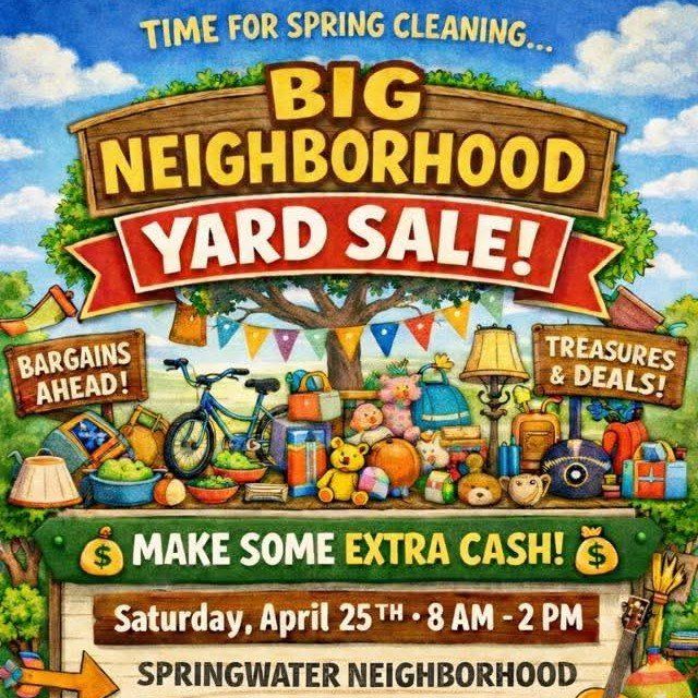 Neighborhood Yard Sale