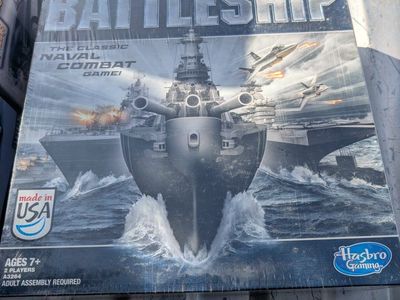 Hasbro Gaming Battleship The Classic Naval Combat Game Ages 7+ 2 Players New Sealed