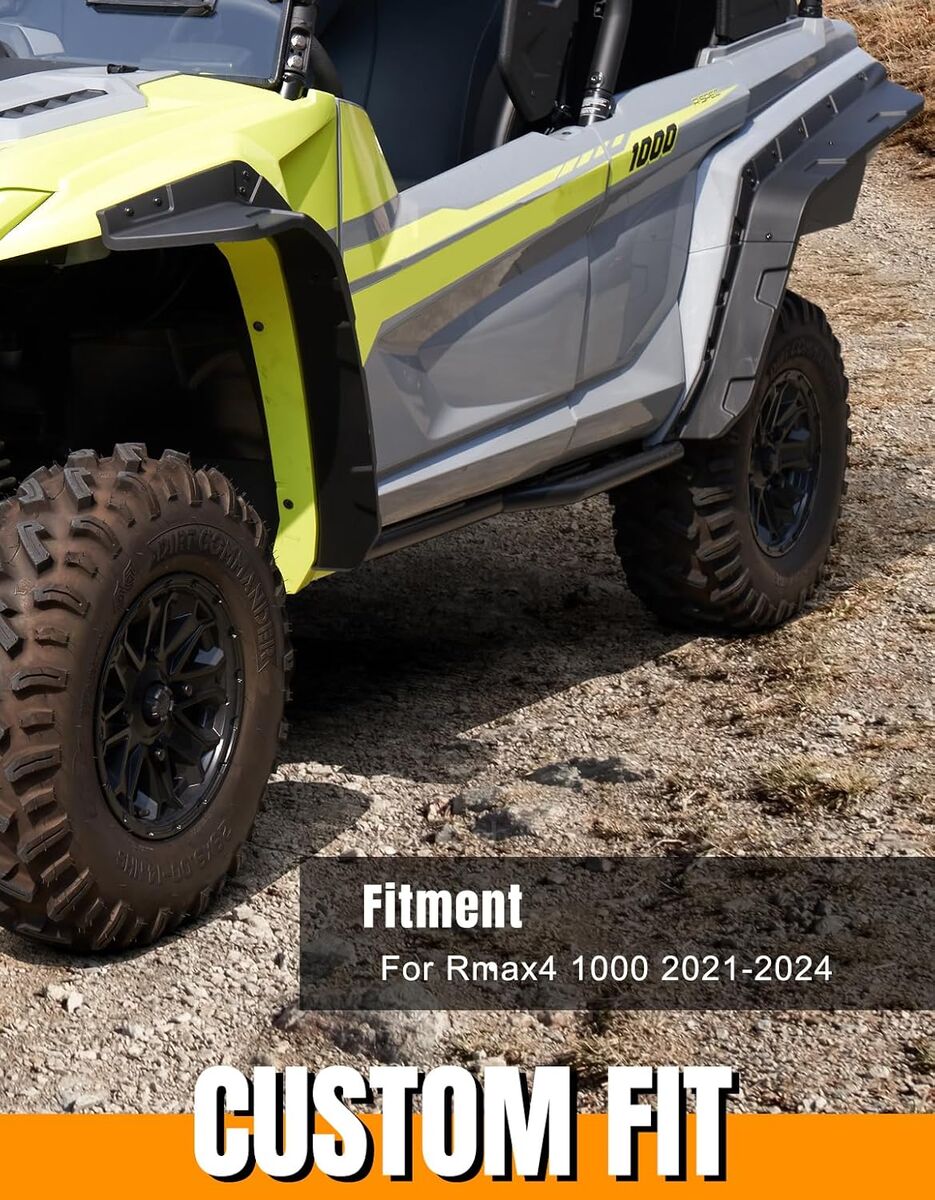 New Haka Tough XXL Fender Flares Yamaha Wolverine RMAX 1000 4 Door 2021-2025