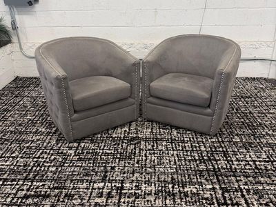 COSTCO LAZARUS SWIVEL CHAIR!!