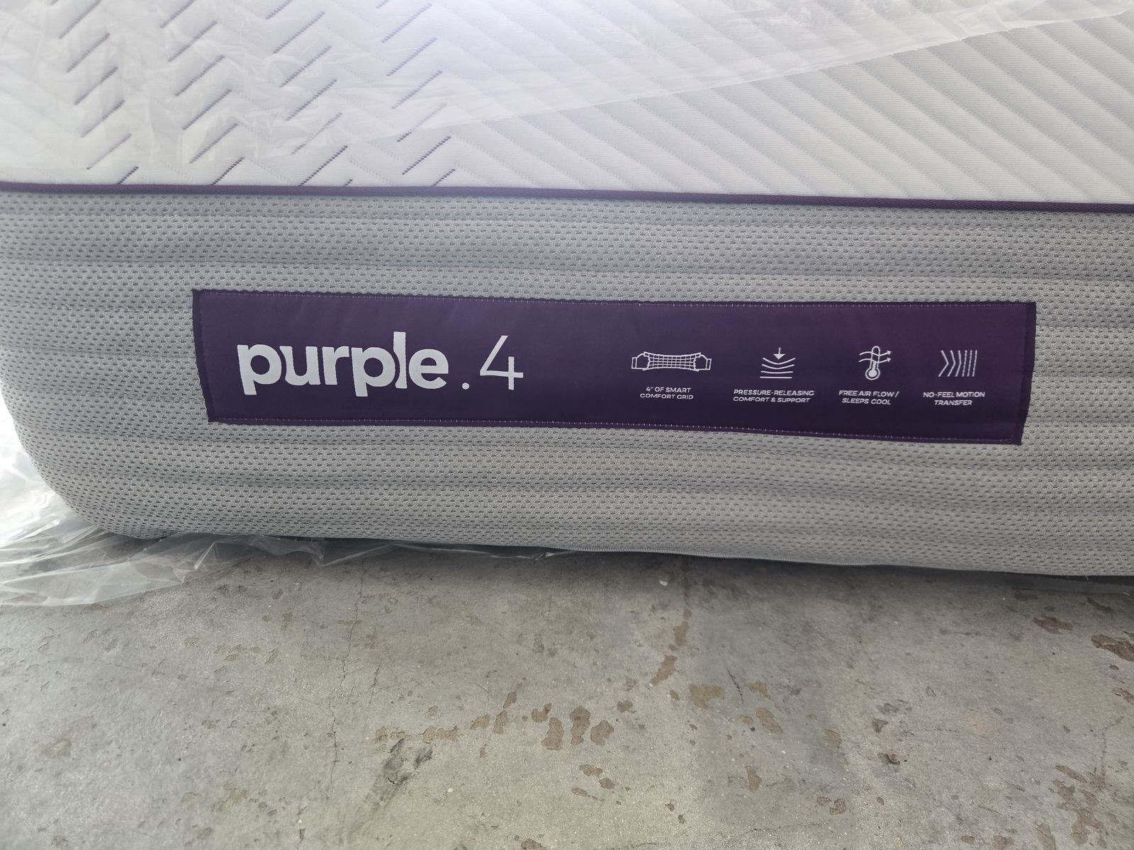 Purple 4 Twin XL Mattress - Excellent Condition