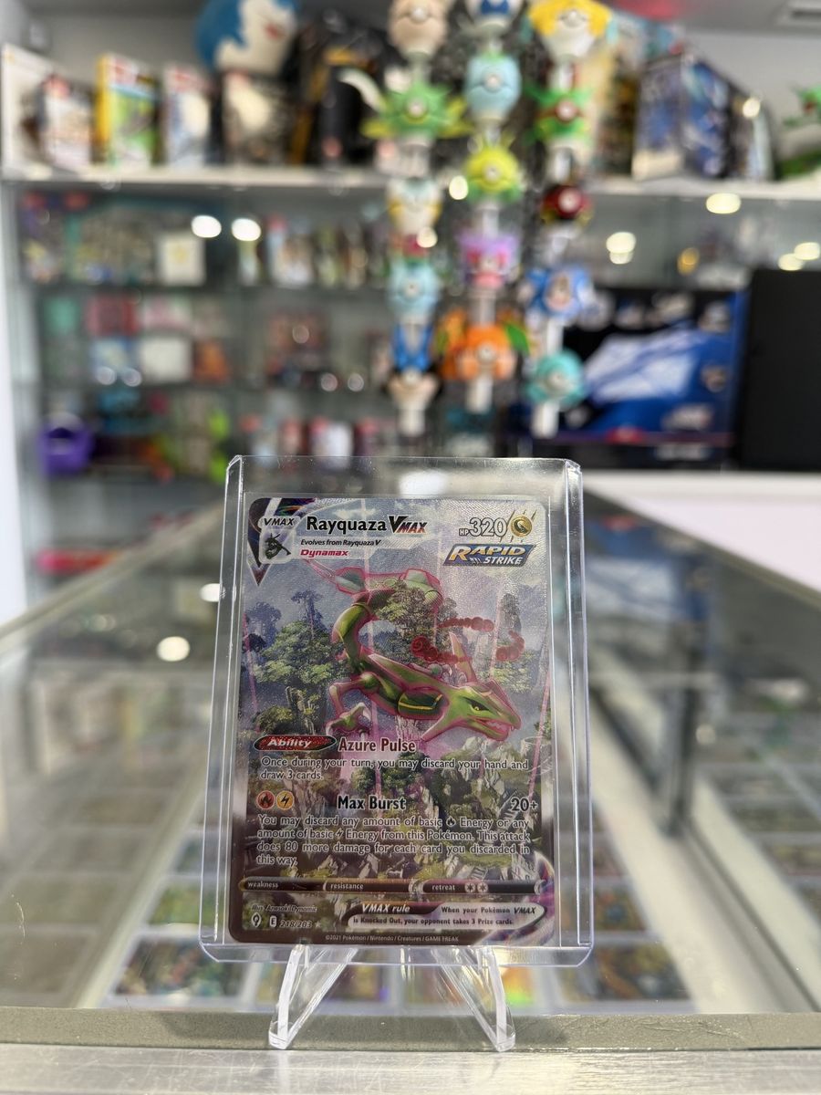Pokemon Rayquaza VMAX (Alternate Art Secret) - SWSH07: Evolving Skies (SWSH07)