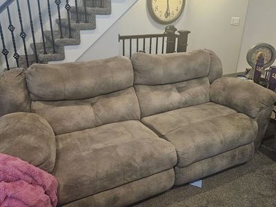 Free power recliner couch