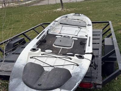 Ascent 128t fishing kayak, Paddles,and Accessories