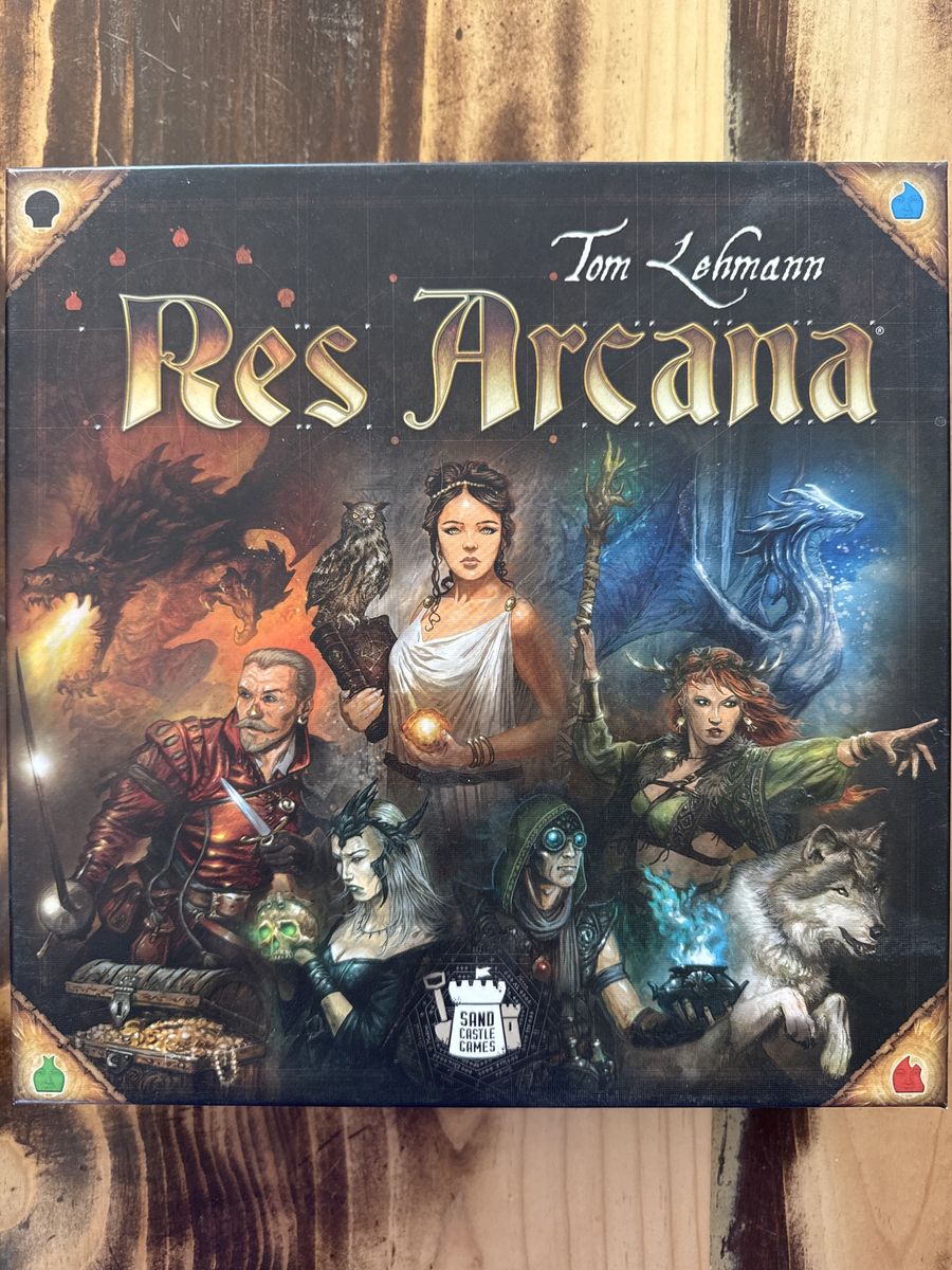 Res Arcana Board Game by Tom Lehmann - Strategy Card Game