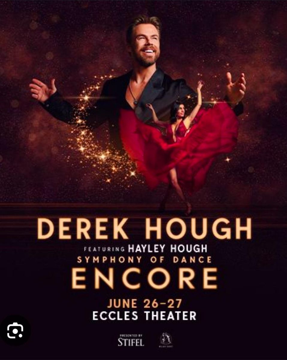 TWO Derek Hough Tickets