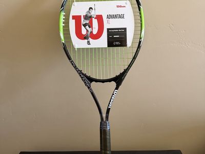 Wilson Advantage XL Tennis Racquet - 112 sq in Headsize, 4 3/8" Grip, Extra Power - New with Tags