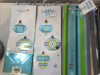 PICK 1 or more of the following: Christmas Gift Bags, Christmas Peel and Stick Gift Tags, New