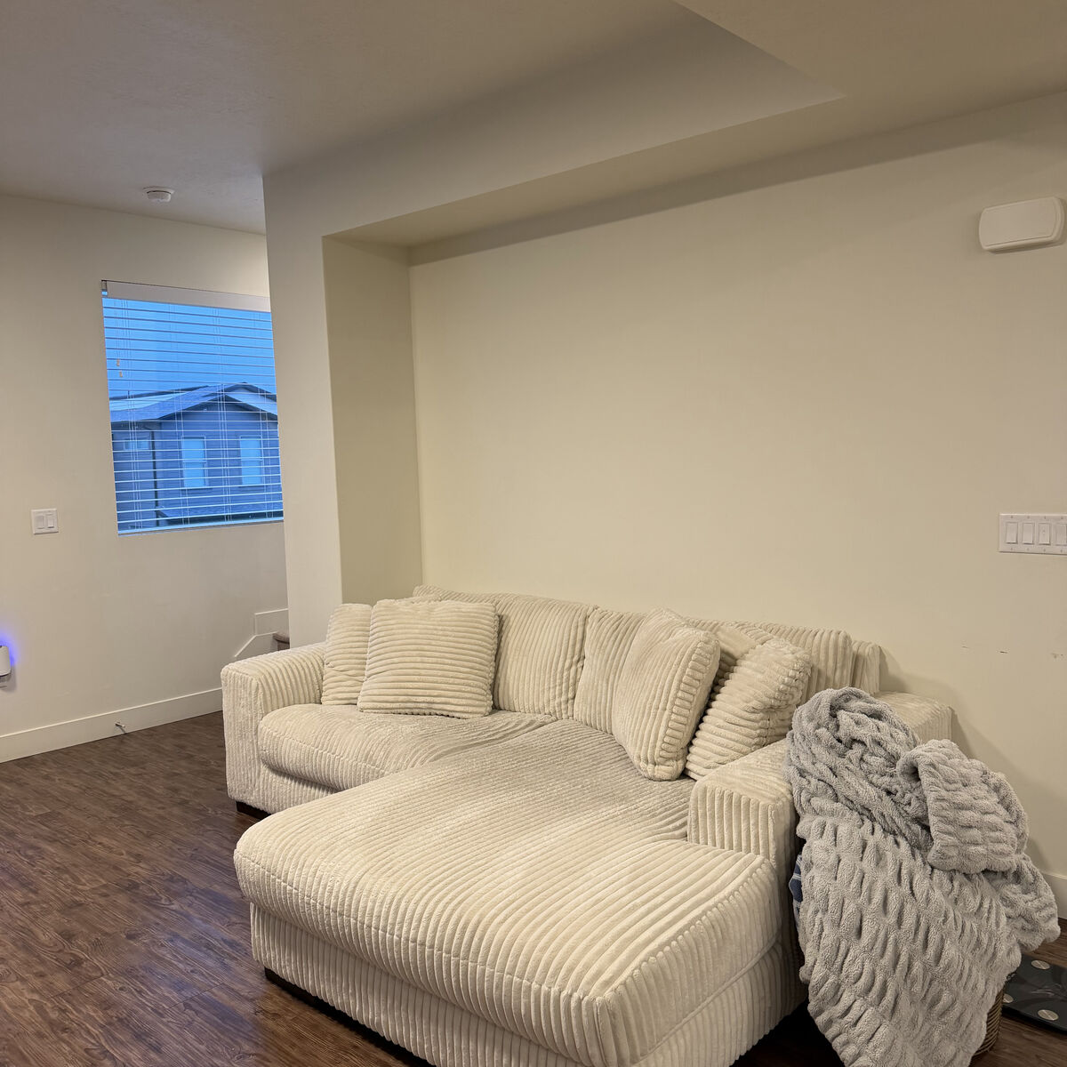 Ashley Furniture Cream Sectional Sofa