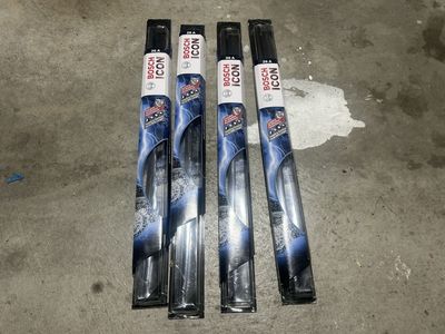 4x BOSCH ICON 22A Extreme All Weather Wipers