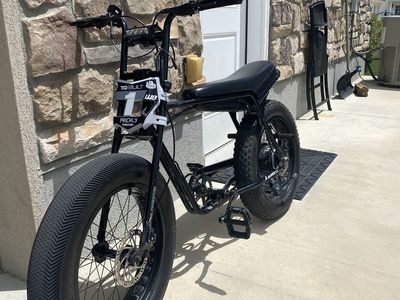Super73 Z1 Electric Bike, Black, Fat Tire, Excellent Condition (New battery)