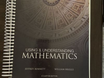 USING & UNDERSTANDING MATHEMATICS a Custom Edition