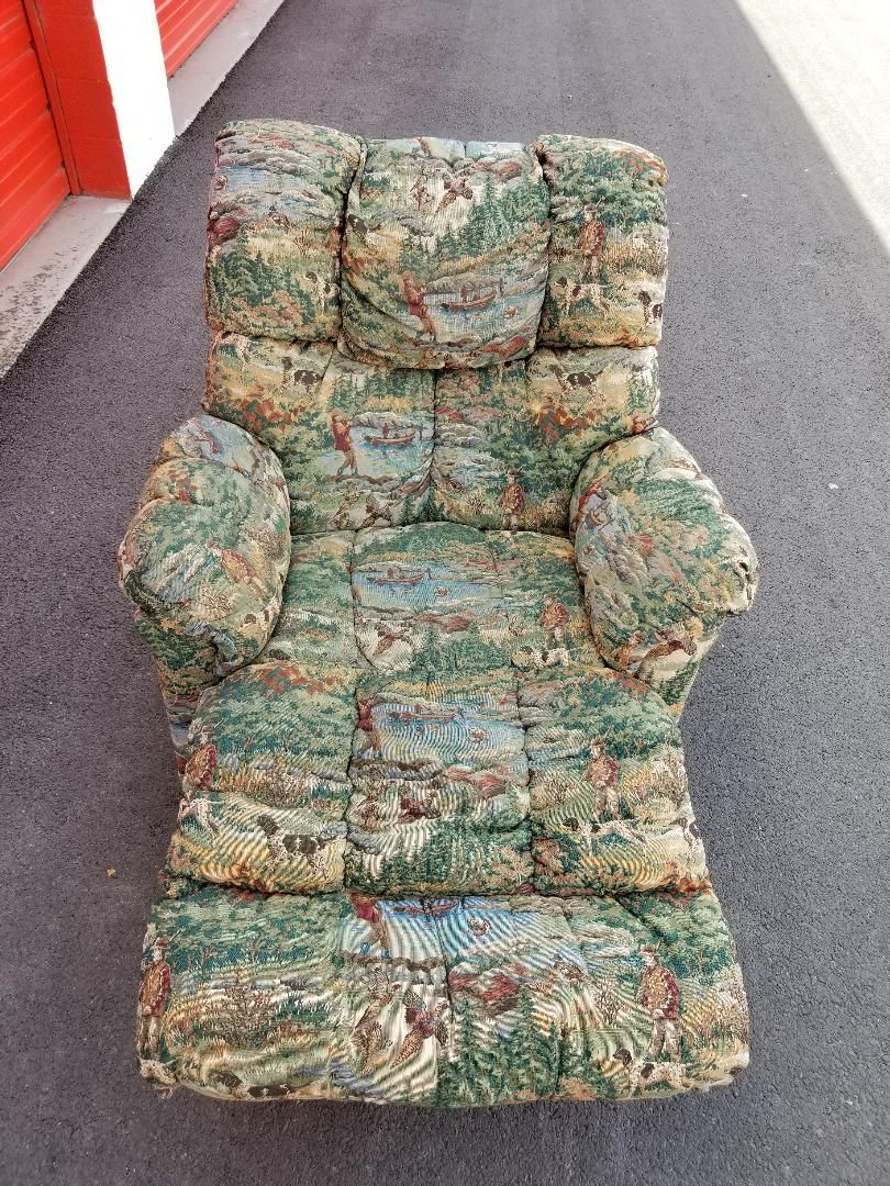 Custom Rustic Recliner