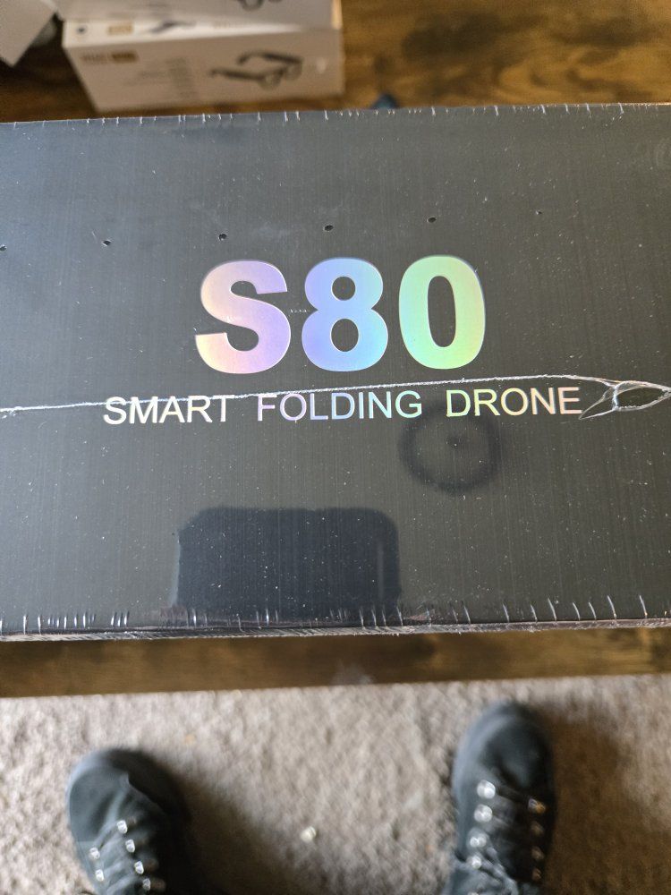 S80 Smart Folding Drone with HD Camera, 360° Roll, Dual Lens, Headless Mode