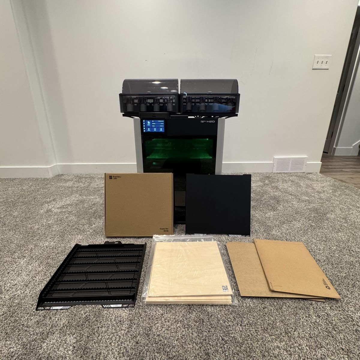 Bambu Lab H2D 10W Lazer Combo (2 AMS setup) 3D Printer