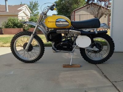 Restored 1973 Husqvarna 450 WR Desert Master
