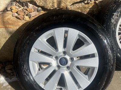Subaru OEM 255 65 R17 All-Season Tires & Wheels - Set of 4