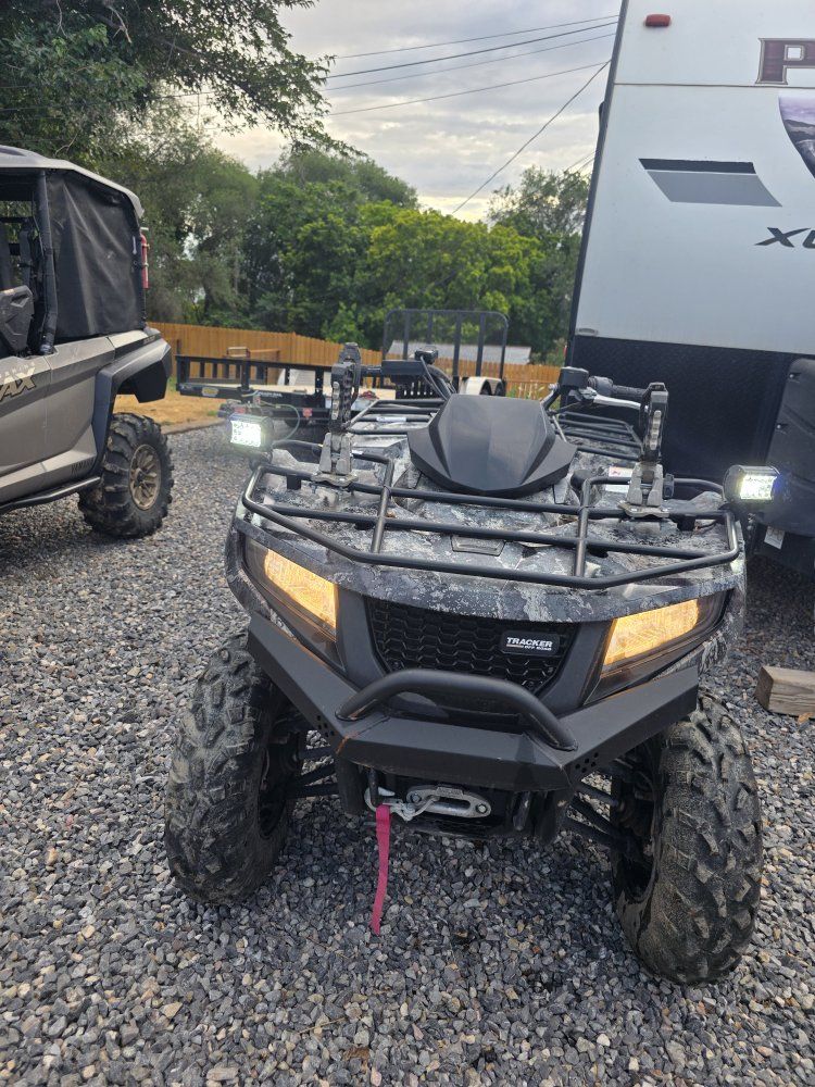 Used Tracker Off Road 570 ATV Camo 4x4 with Winch