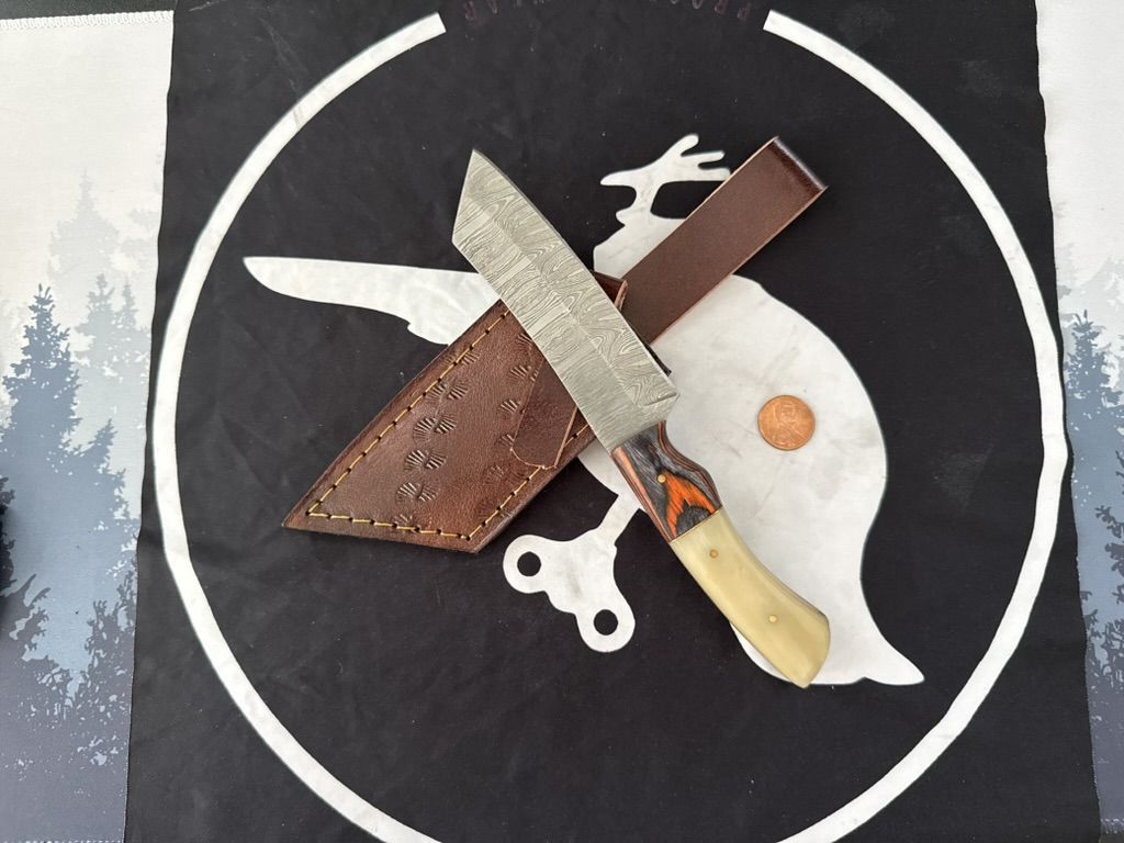 Damascus Katana Knife