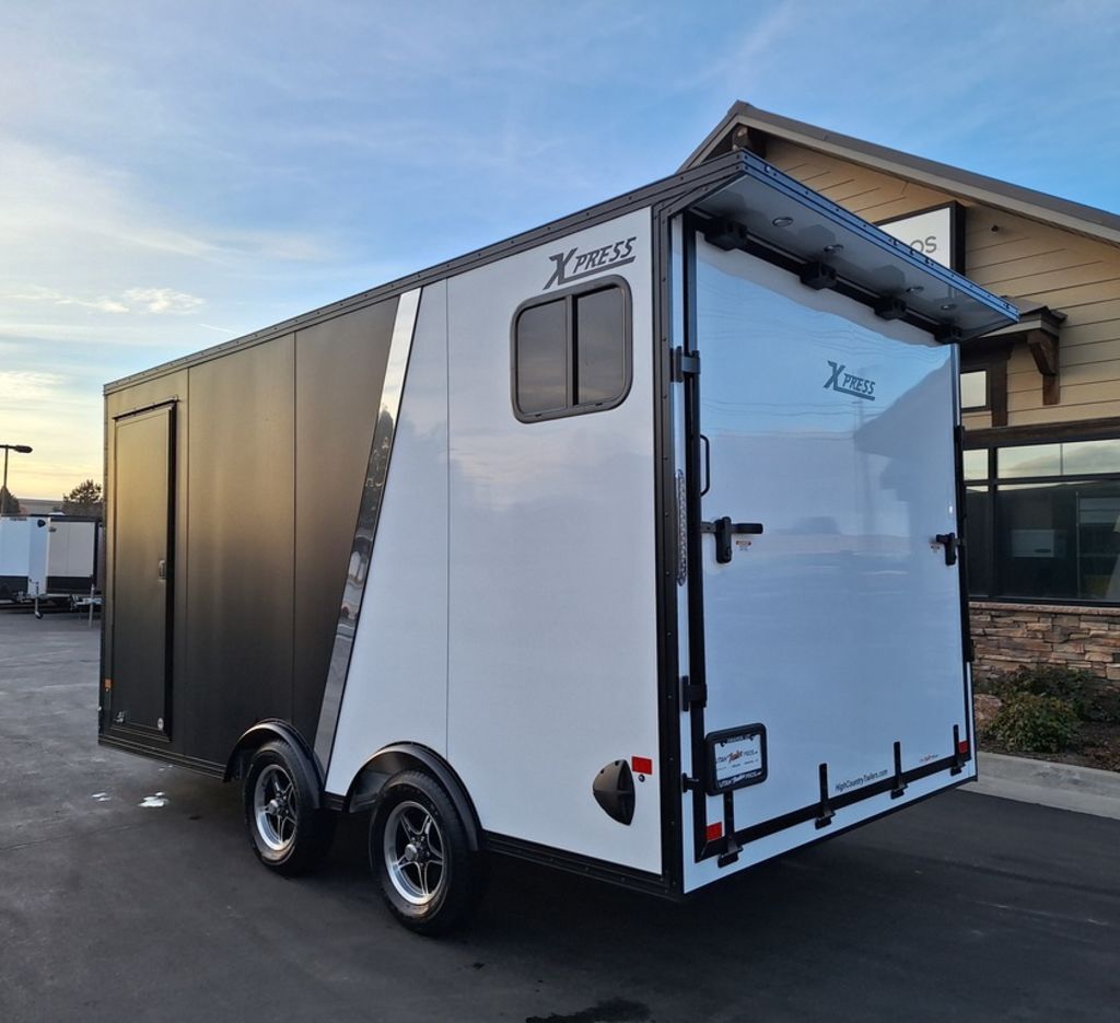 8x16 / 8.5x16 UTV Pkg Enclosed Cargo Trailer All Aluminum Xpress 2027