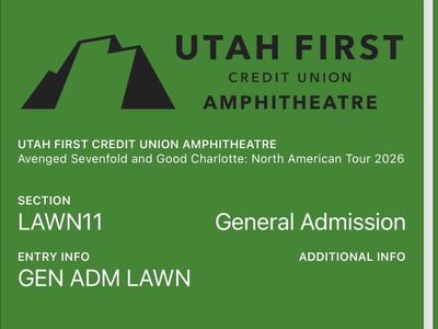 Avenged Sevenfold concert tickets