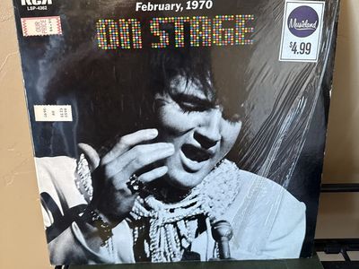 Elvis Presley On Stage February 1970 Vinyl Record LP RCA Victor LSP-4362