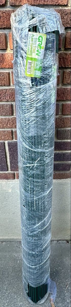 Bulk 100-Pack Grow1 5ft Heavy Duty Steel Garden Stakes (New)