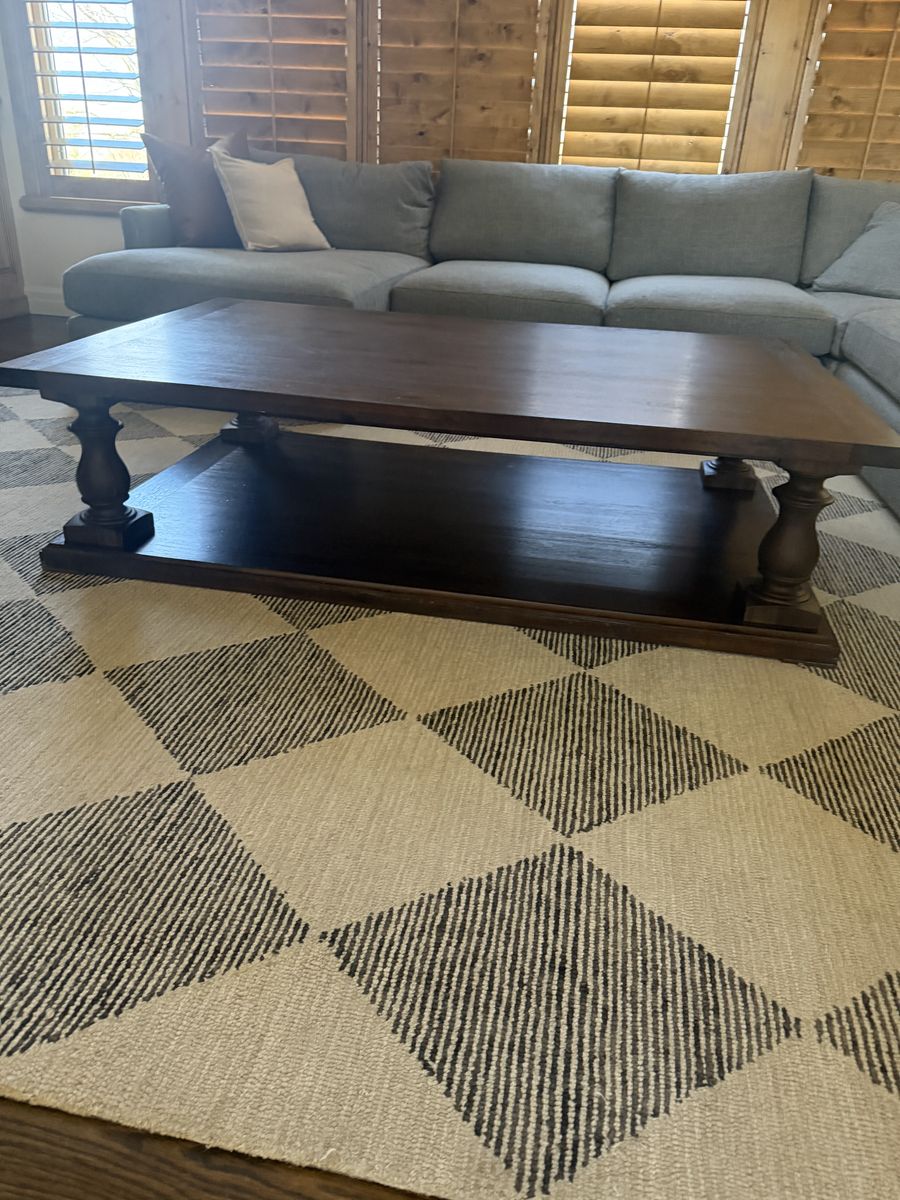 Large Wood coffee table