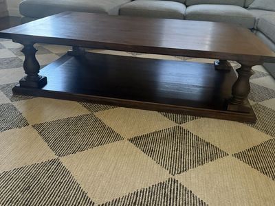 Large Wood coffee table