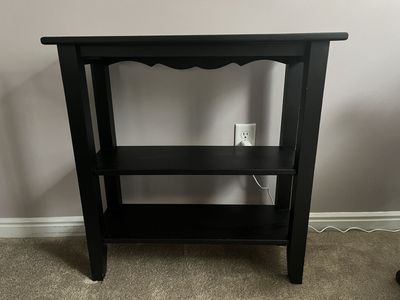 Black Entry Way Table