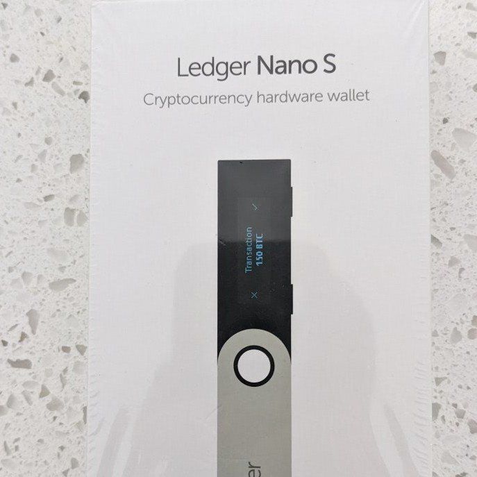LedgerNanoS crypto wallet