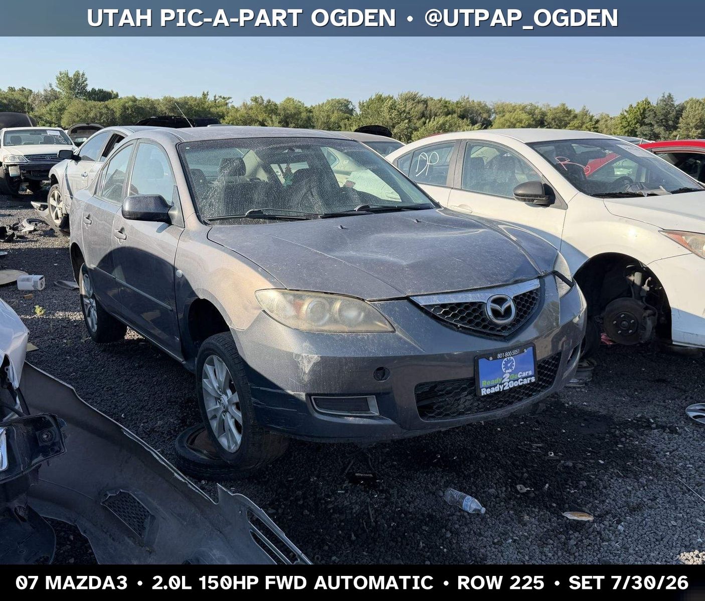 New Arrival - 2007 Mazda Mazda3 Parts - UTPAP Ogden