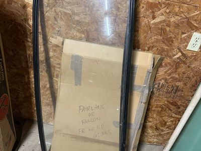 1966 1967 Fairlane Comet 1966-1970 Falcon 2DR Sedan Rear Window Glass