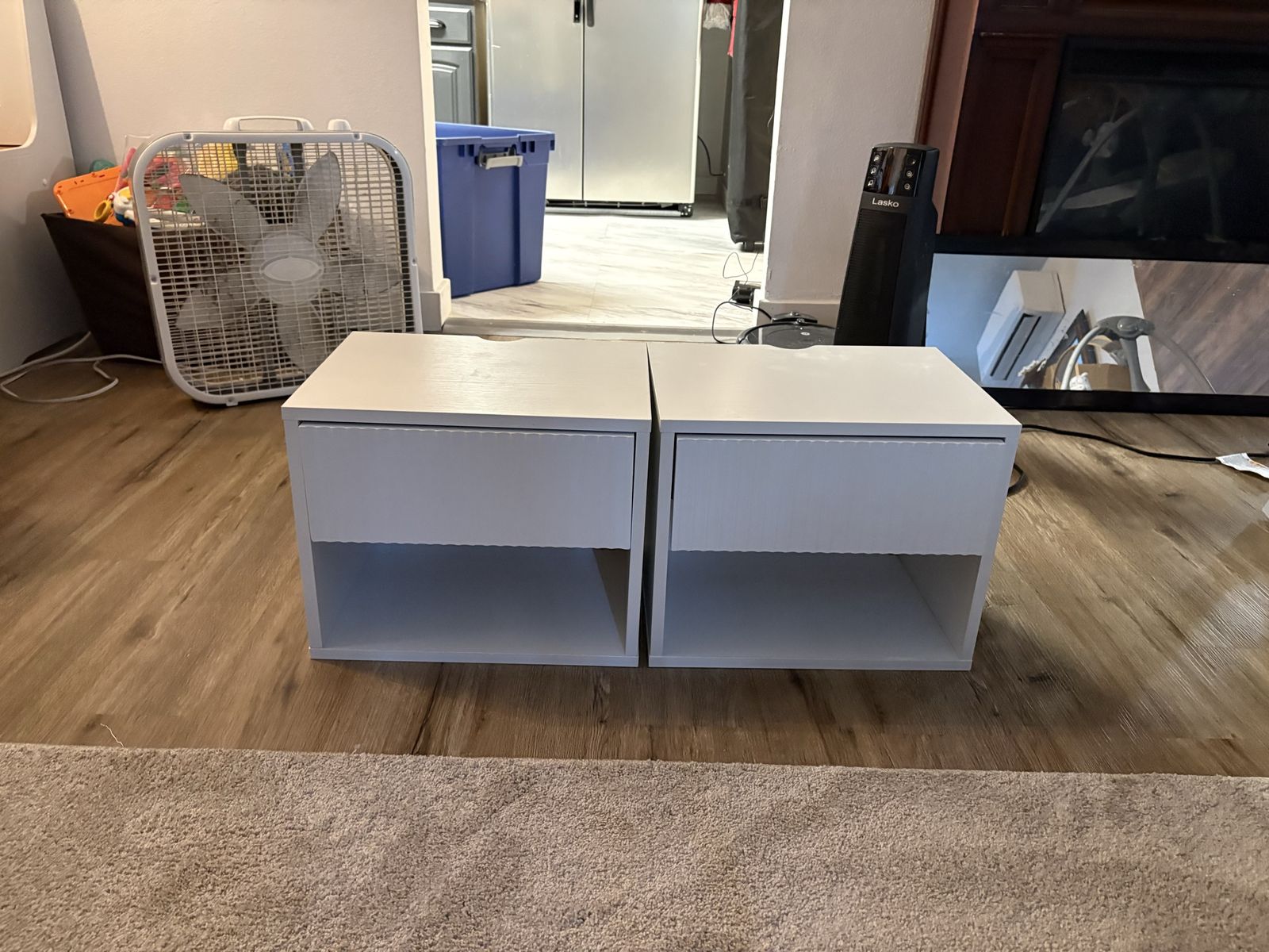 Floating night stands
