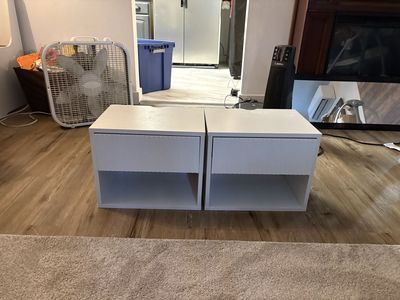 Floating night stands