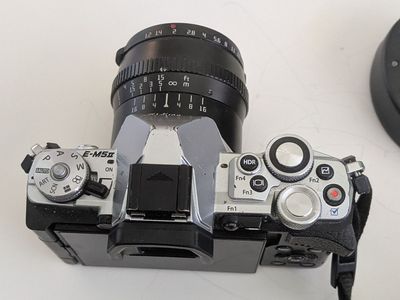 Olympus EM5 Mark II digital camera micro four thirds