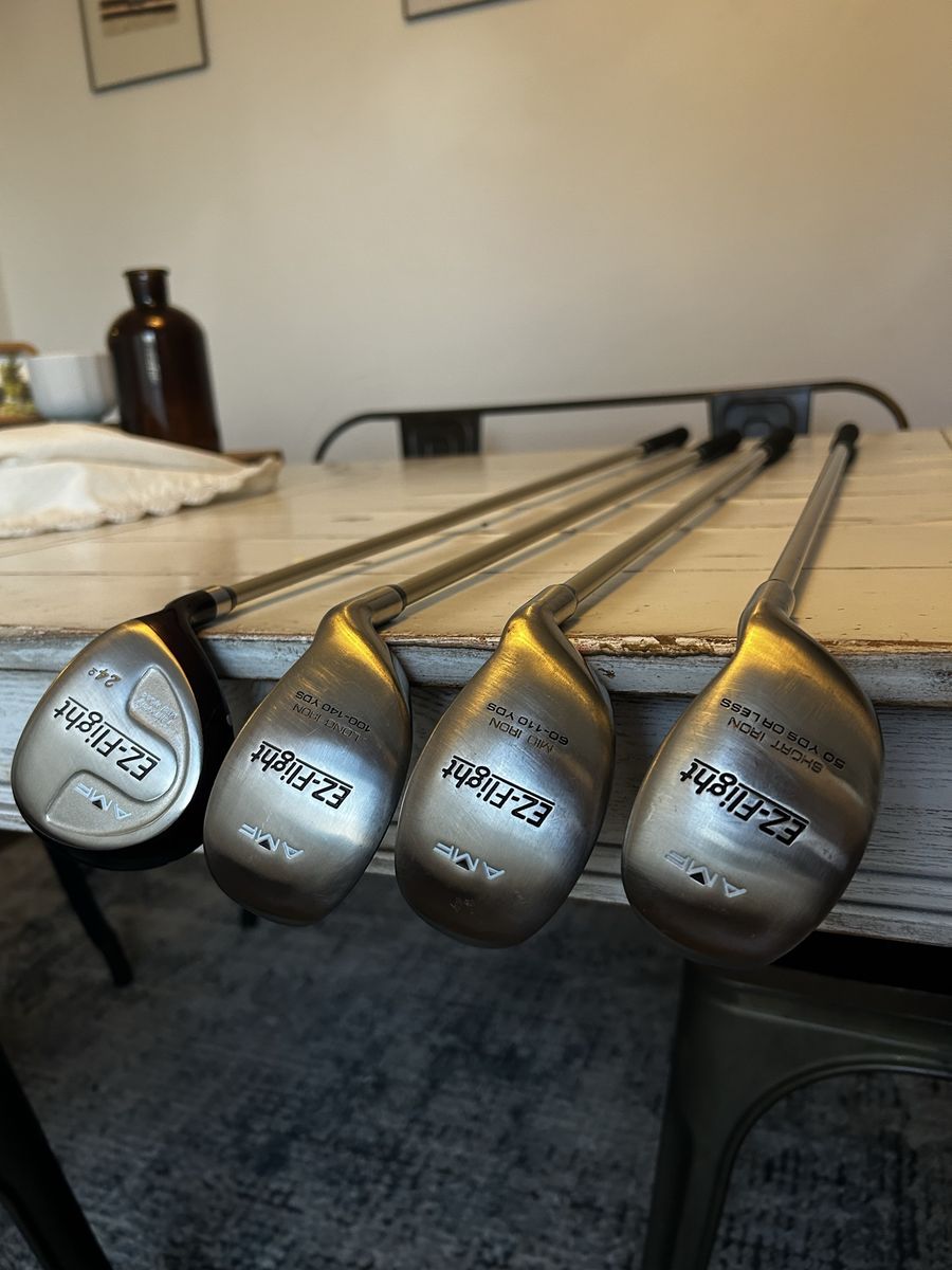  Women’s AMF hybrid iron set w/ fairway wood