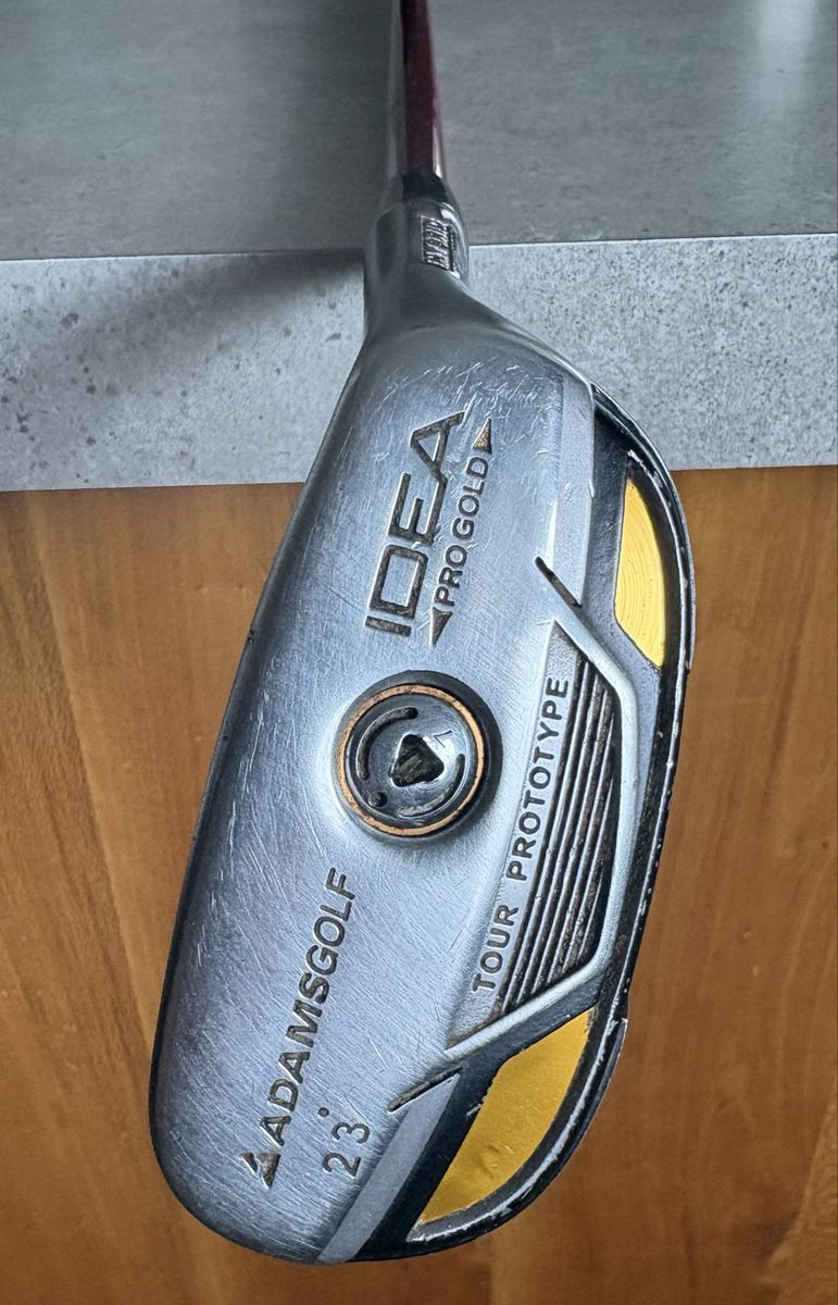 Adam’s Idea Pro Gold 23 deg. Hybrid, Golf Club