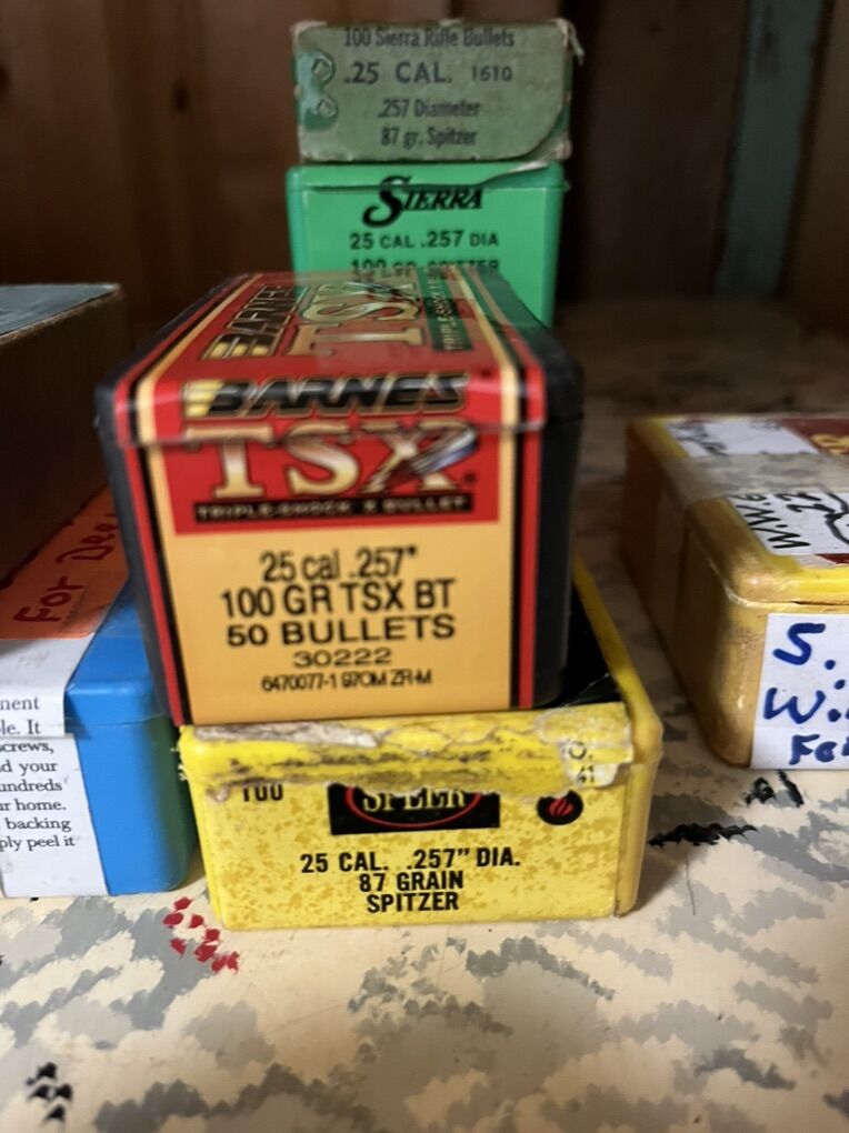 25 CAL Projectiles