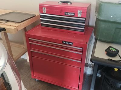 Husky toolbox for home garage