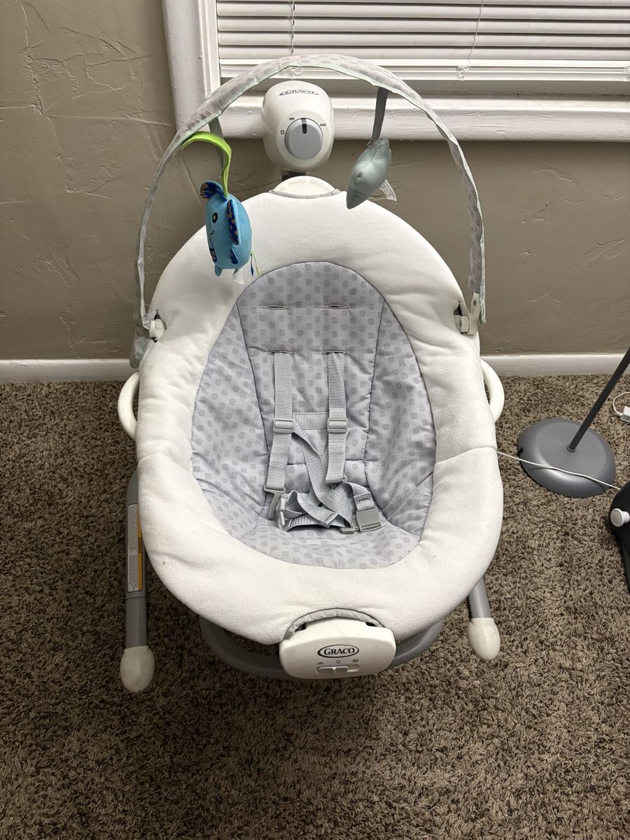 Graco Soothe n Sway- Swing with Portable Bouncer