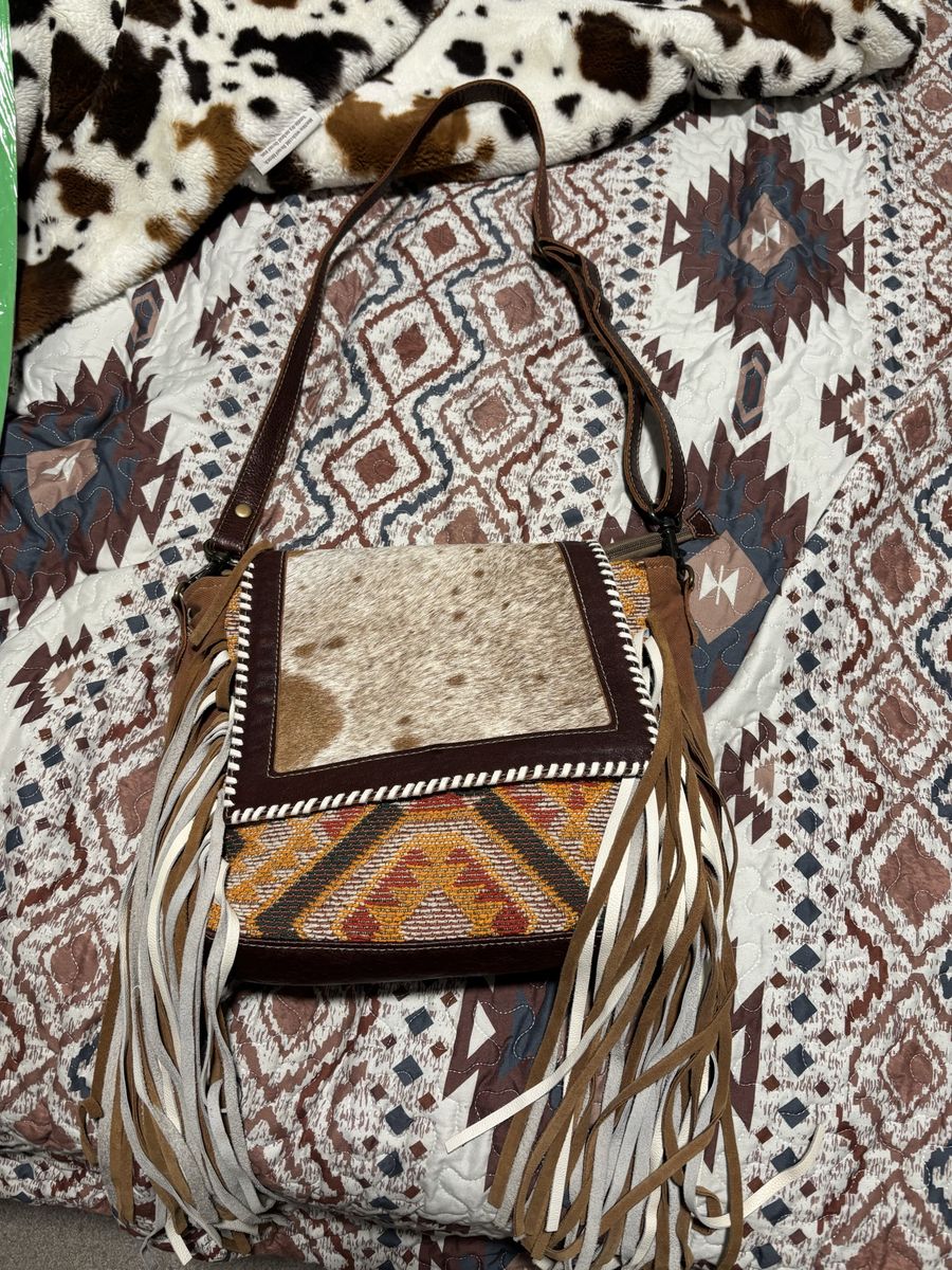Western Purses With Cowhide